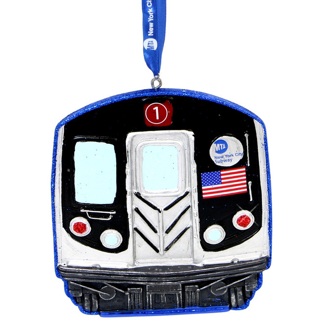 NYC Subway Car Christmas Ornament - Thumbnail 3