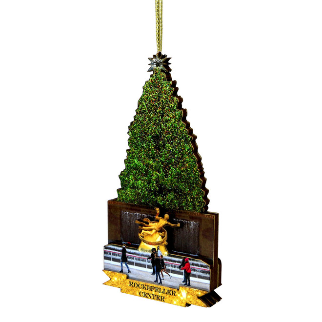 City Skyline Brand Rockefeller Center Ornament - Thumbnail 4