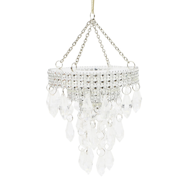 Plastic Chandelier Christmas Ornament - Thumbnail 2