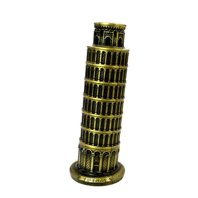 6 Inch Bronze Leaning Tower of Pisa Statue
