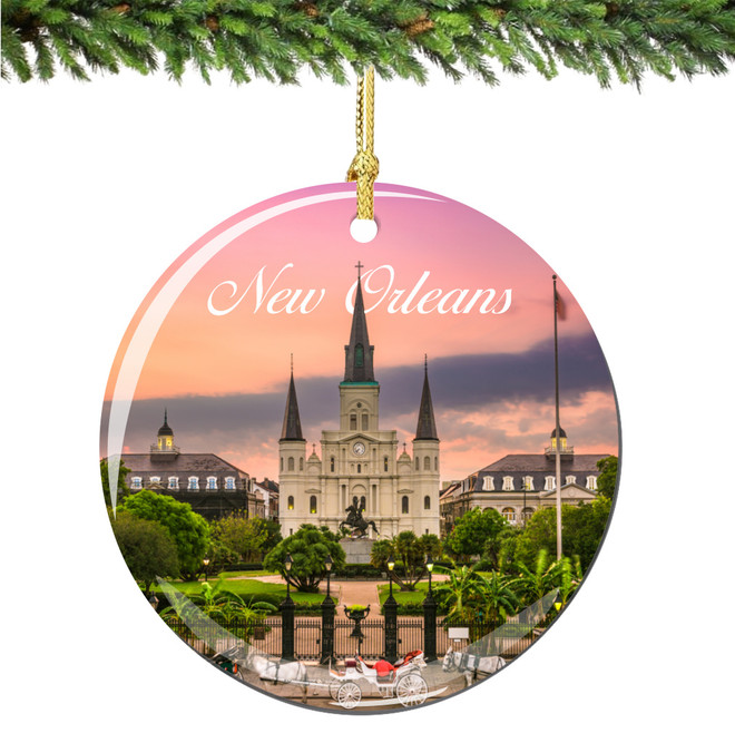 New Orleans Christmas Ornament