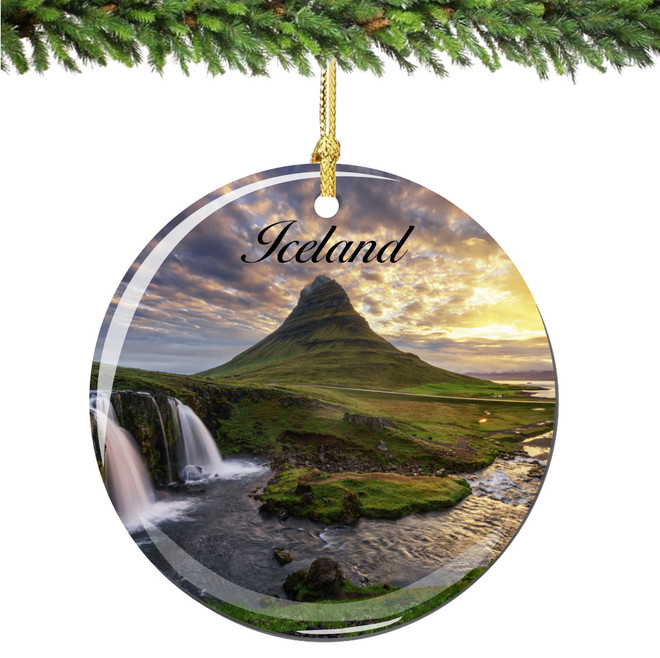 Iceland Christmas Ornament