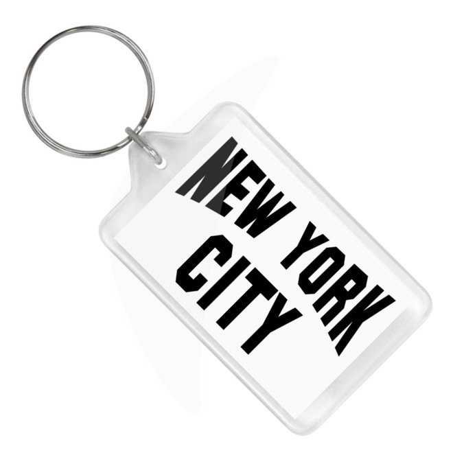 New York City Keychain John Lennon Design