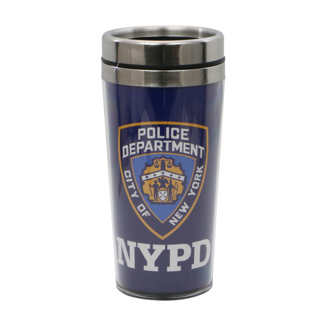 NYPD Travel Mug with Shield