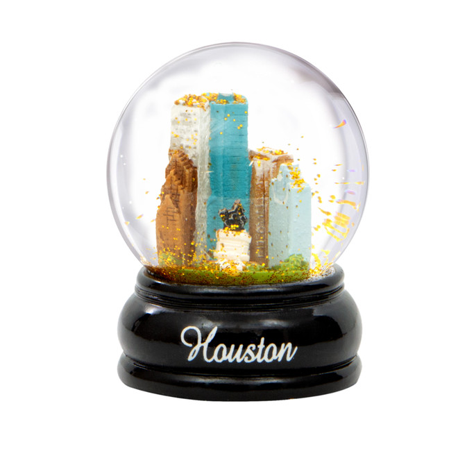 Houston Snow Globe