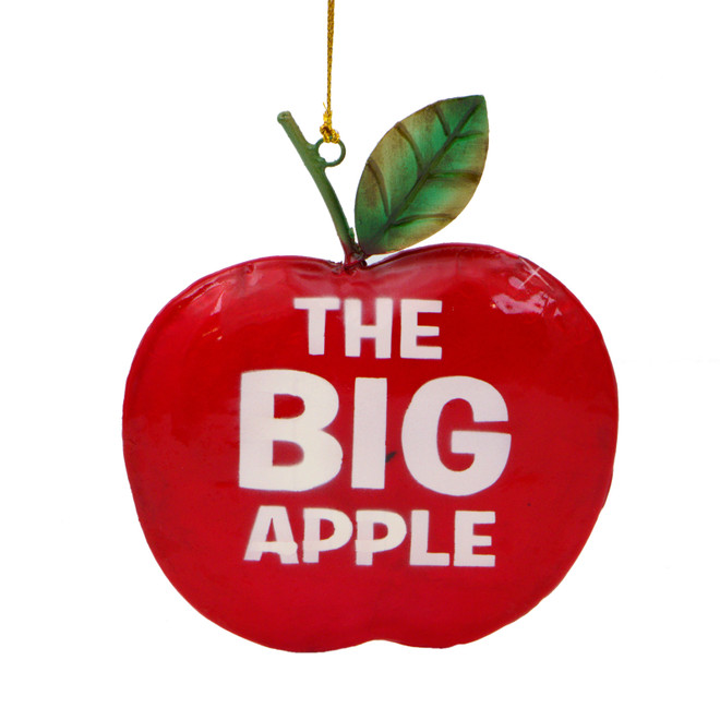 The Big Apple NYC Christmas Ornament