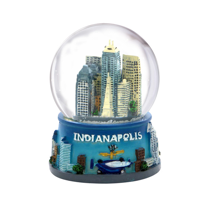 City Skyline Brand Indianapolis Skyline Snow Globe