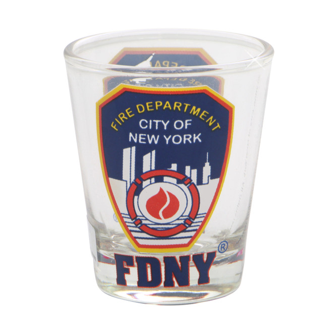 FDNY Shot Glass Fire Department of New York City