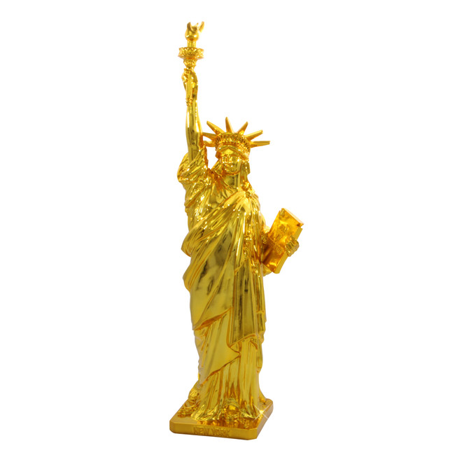 Gold Statue of Liberty Statue 12 Inches