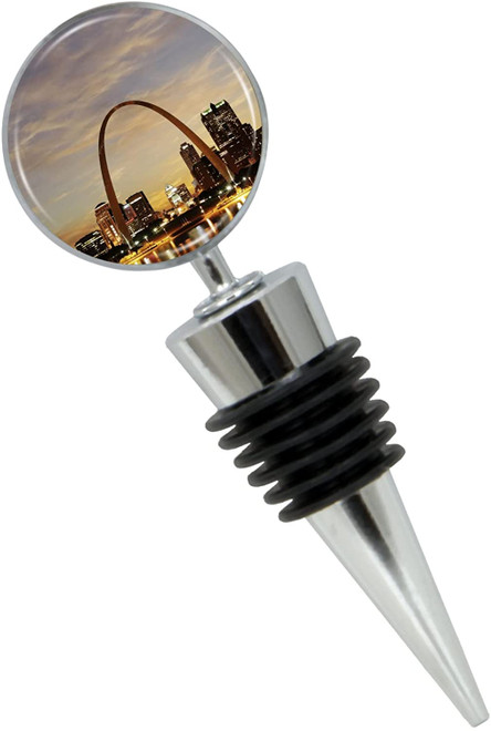 St Louis Wine Bottle Stopper in Gift Box - Thumbnail 2