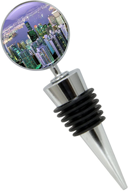 Hong Kong Wine Bottle Stopper in Gift Box