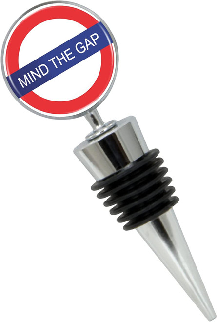 Mind The Gap Wine Bottle Stopper in Gift Box - Thumbnail 3