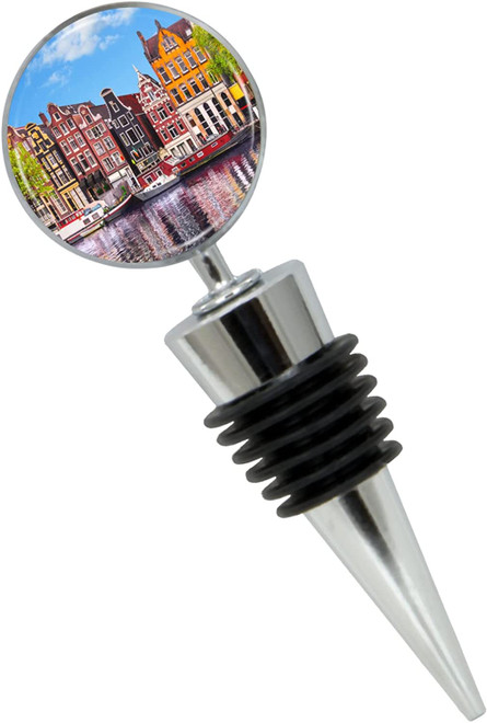 Netherlands Wine Bottle Stopper in Gift Box
