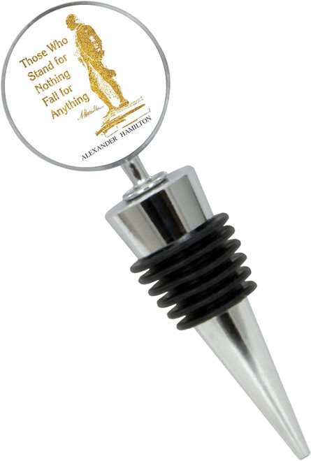 Broadway Hamilton Wine Bottle Stopper in Gift Box