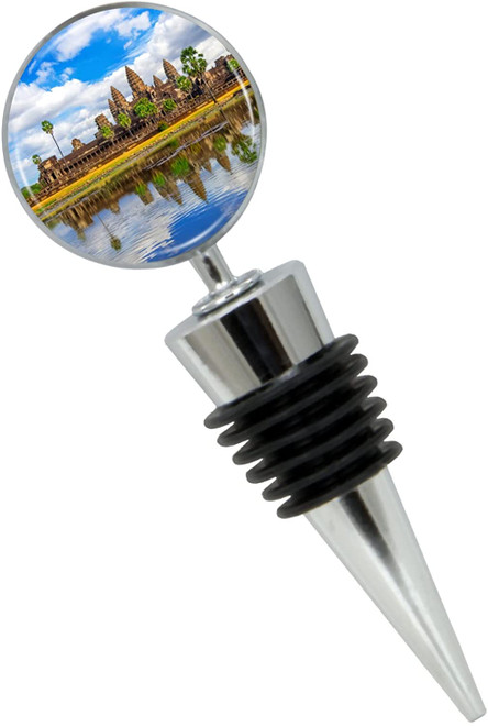 Angkor Wat Wine Bottle Stopper in Gift Box