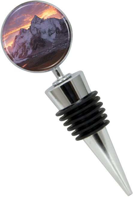 Mount Everest Wine Bottle Stopper in Gift Box - Thumbnail 2