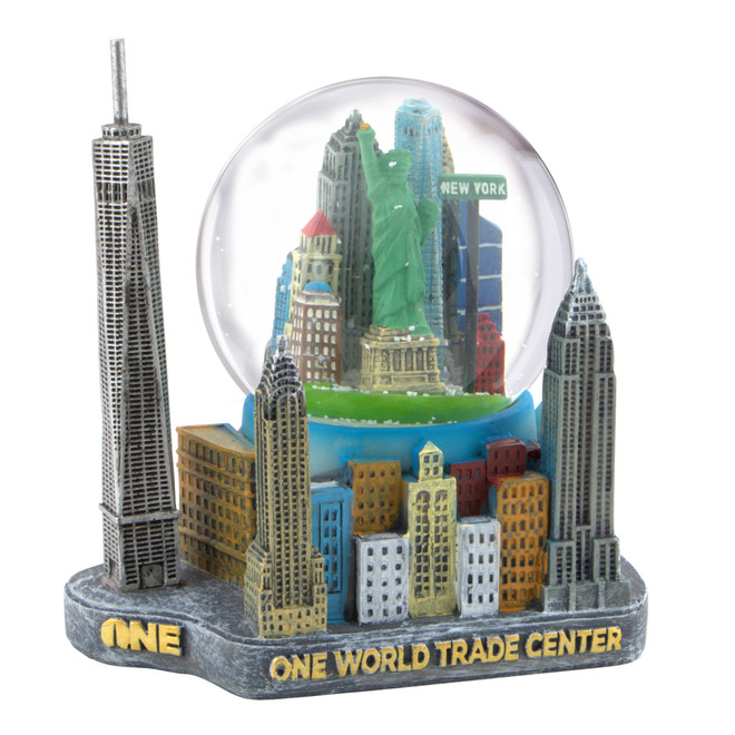 World Trade Center Replica Snow Globe 4.25in