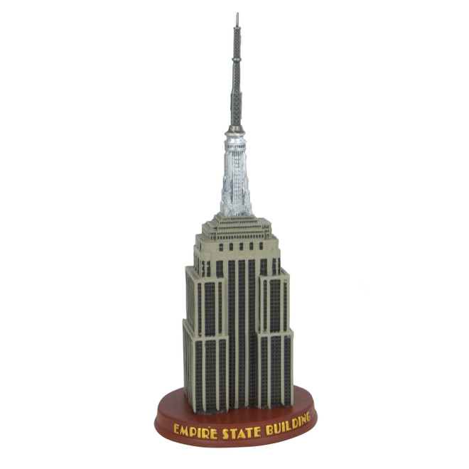 Empire State Building Top on Base 9in