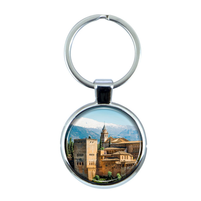 Alhambra Grandada Spain Keychain