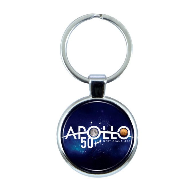 NASA Apollo 50 Year Keychain NASA Apollo 50 Year Keychain