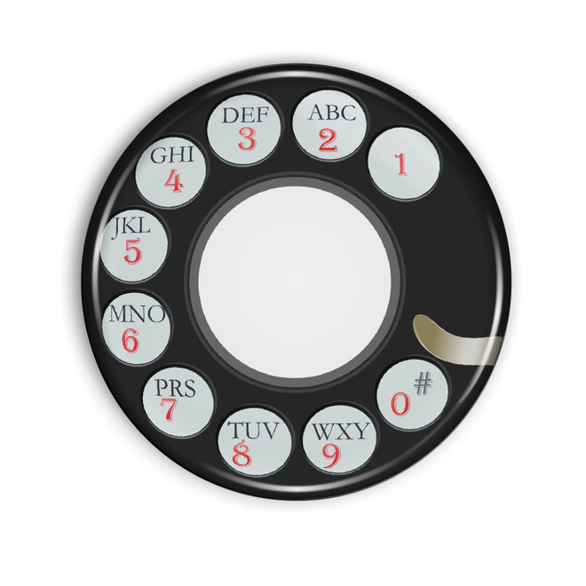 Old Fashion Rotary Phone Magnet