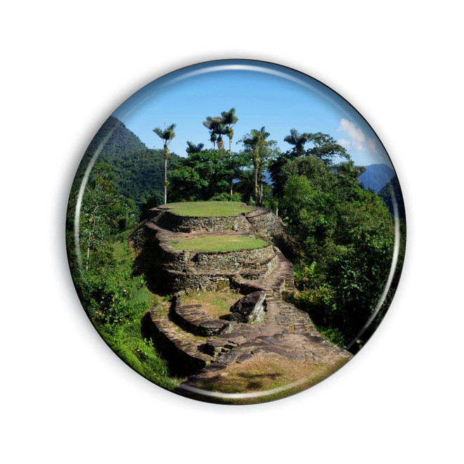Columbia Lost City Magnet