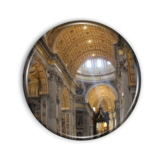 St. Peter's Basilica Interior Magnet