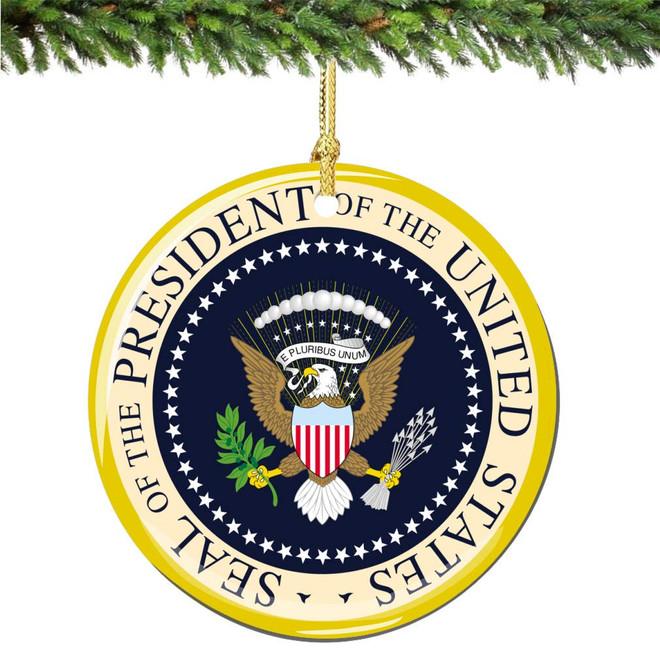 Presidential Seal Porcelain Ornament