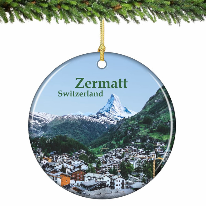 Zermatt Ornament Porcelain