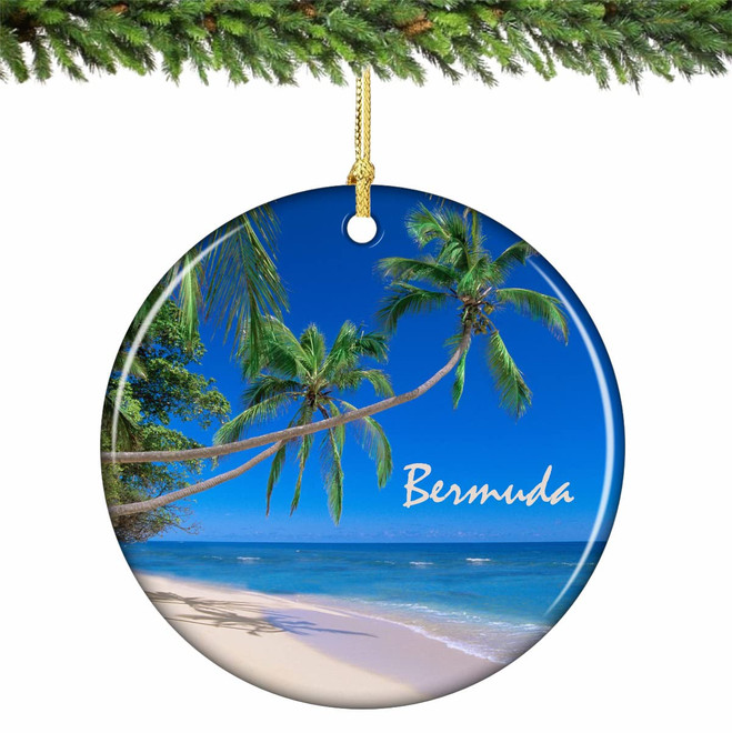 Bermuda Beach Ornament Porcelain Bermuda Beach Ornament Porcelain