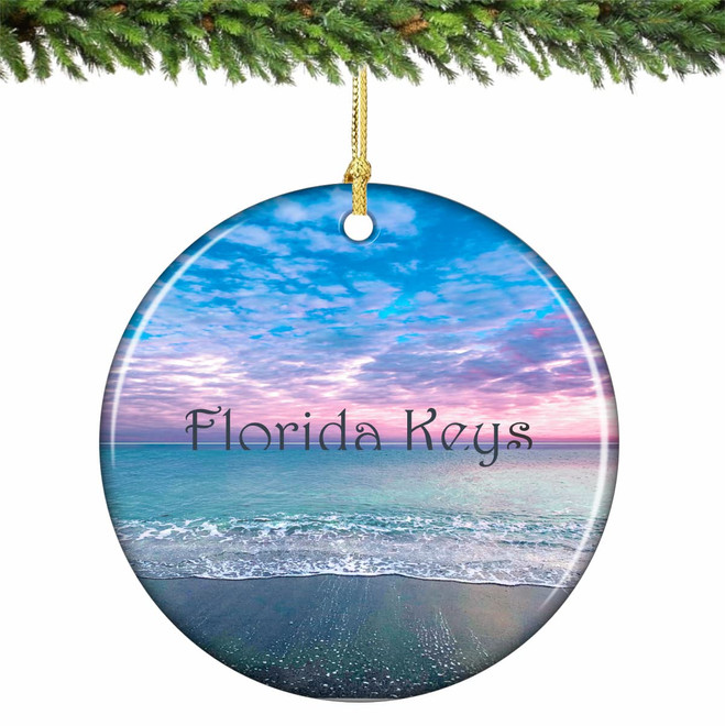 Florida Keys Ornament Porcelain
