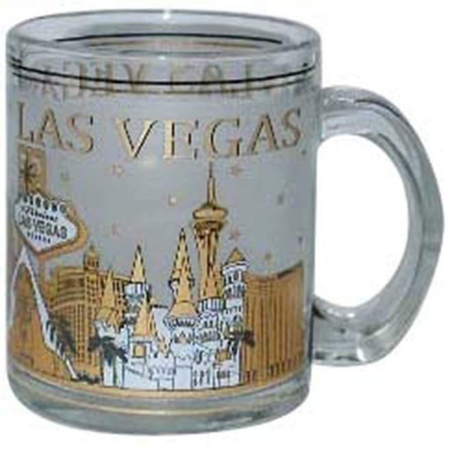 Las Vegas Frosted Skyline Mug 11oz