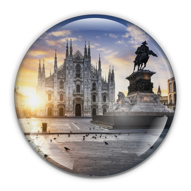 Milan Italy Paperweight Milan Italy Paperweight
