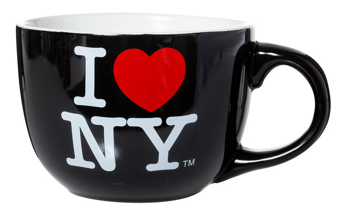 I Love NY Jumbo Soup Mug 20oz