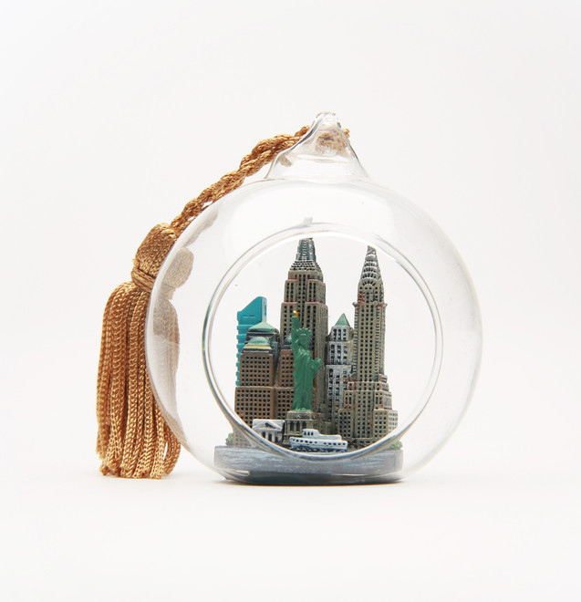 NYC Ornament Landmark Skyline [4 In]
