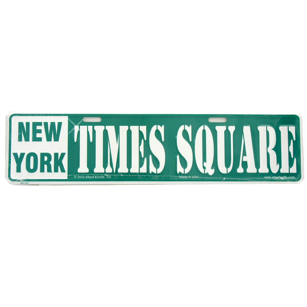 Times Square Street Sign