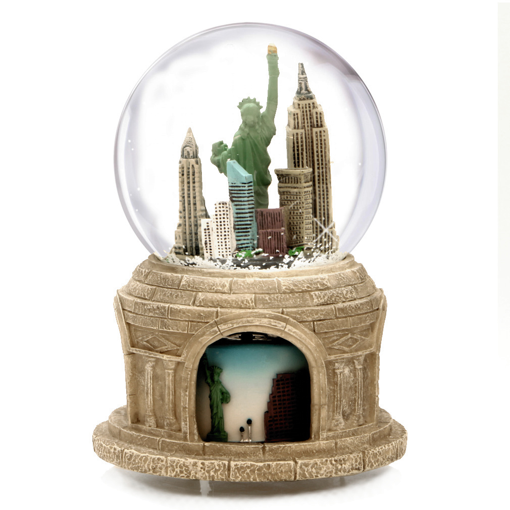 City Skyline Brand Snow Globe - Thumbnail 3