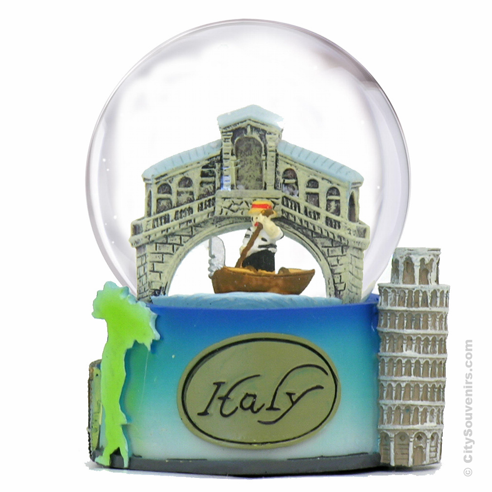 Italy Snow Globe