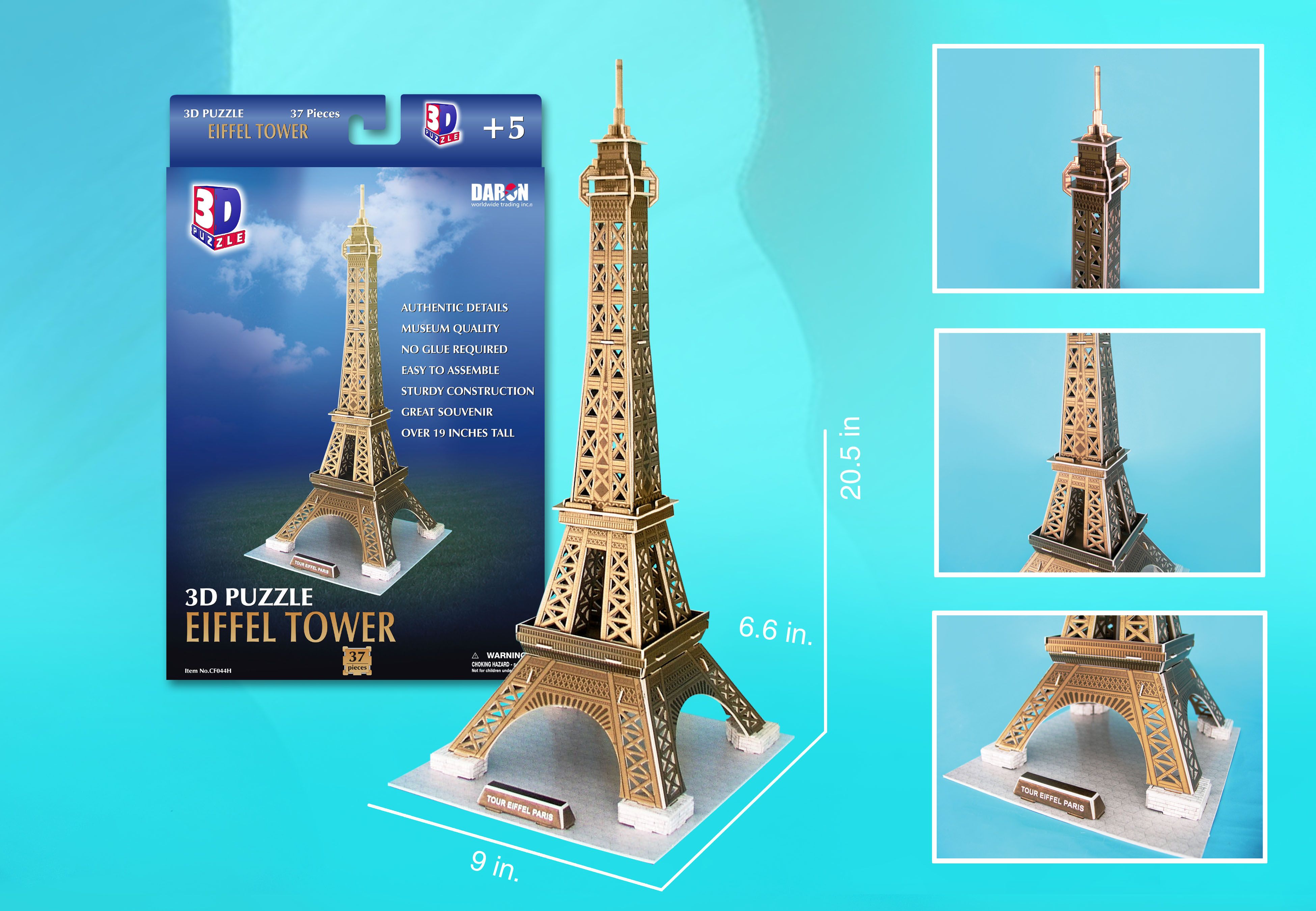 Best 3d Puzzle - Psg / Eiffel Tower for sale in Montréal, Quebec for 2024