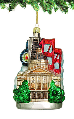 San Francisco Bay Glass Ornament - Thumbnail 4