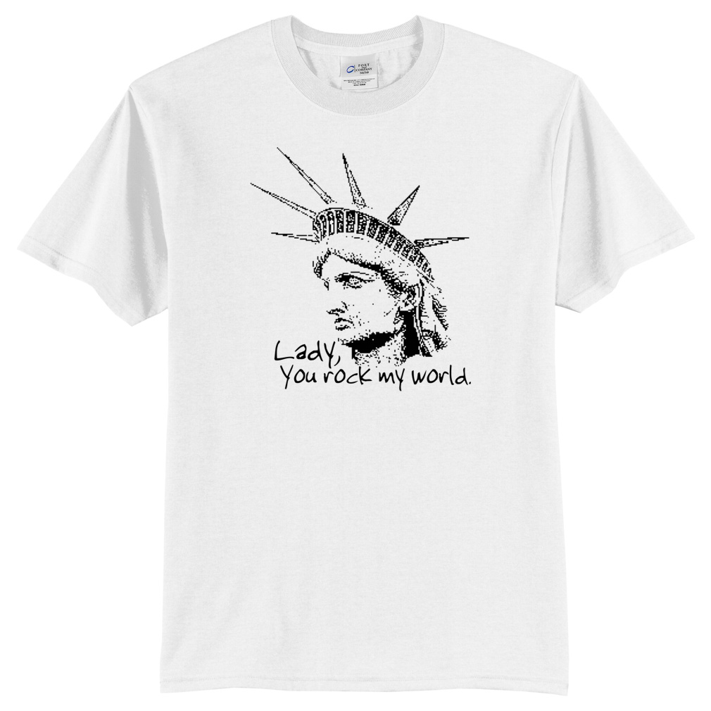 Statue Of Liberty Rocks Apparel