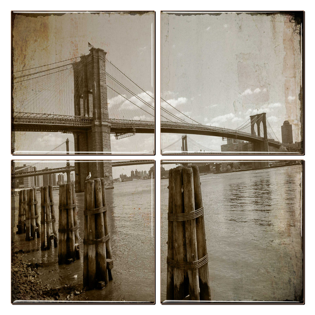 Brooklyn Bridge Coaster Set - Thumbnail 2