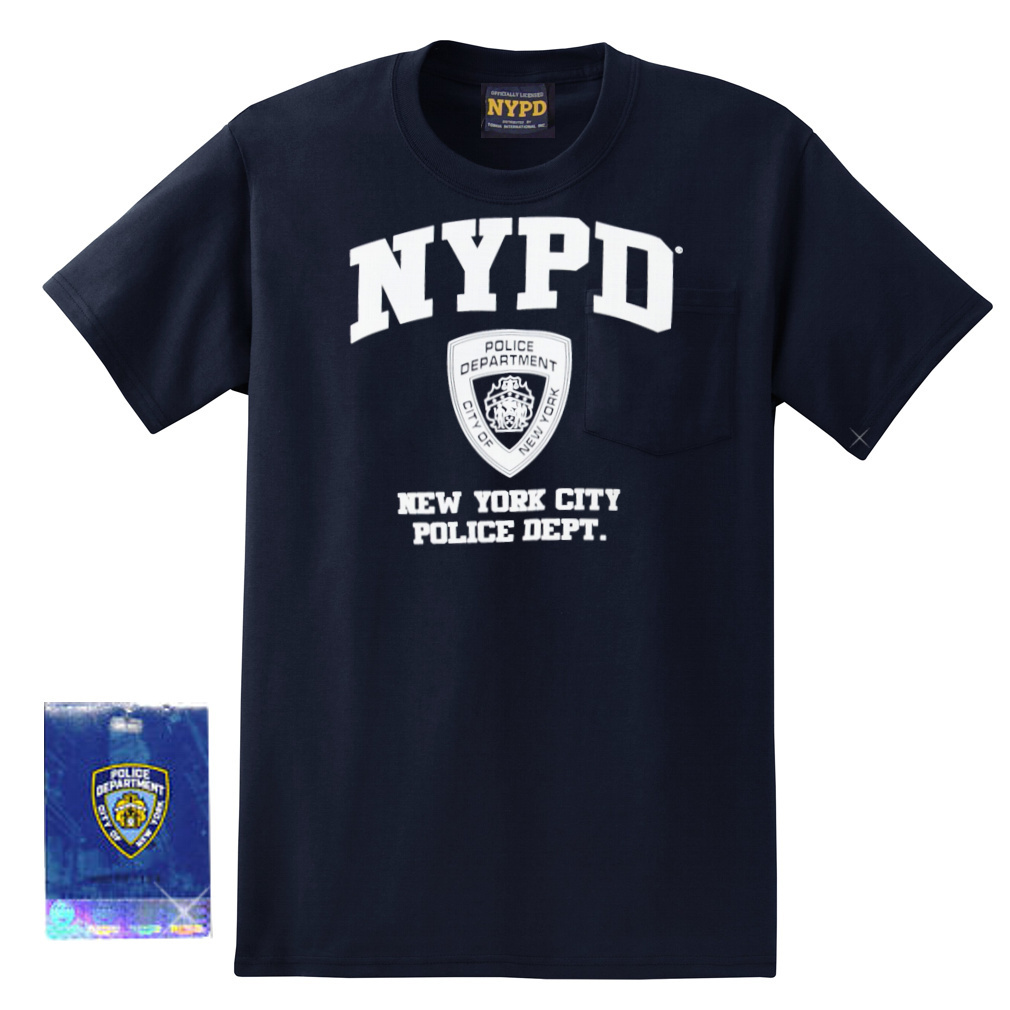 Navy NYPD T-Shirt