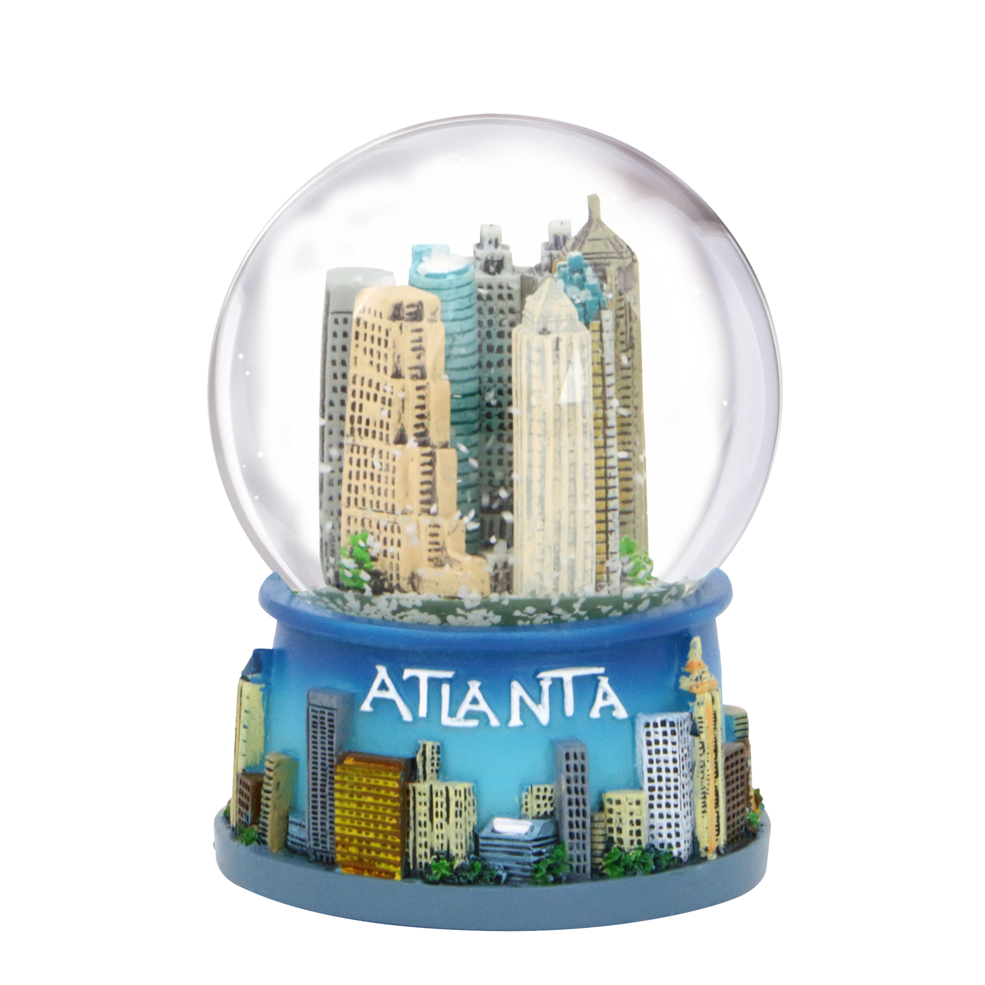 City Skyline Brand Atlanta Snow Globe