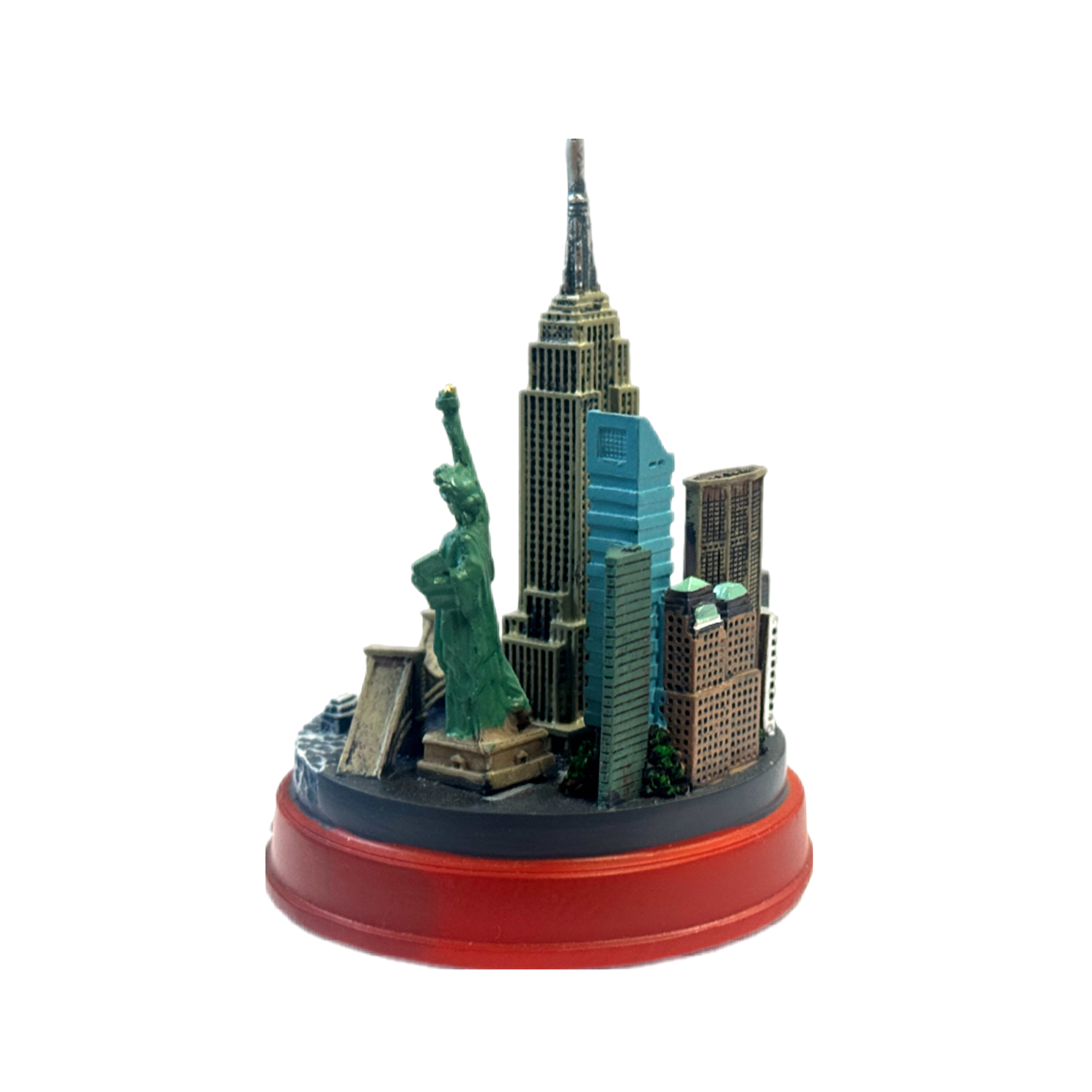 3.5" Round New York City Model