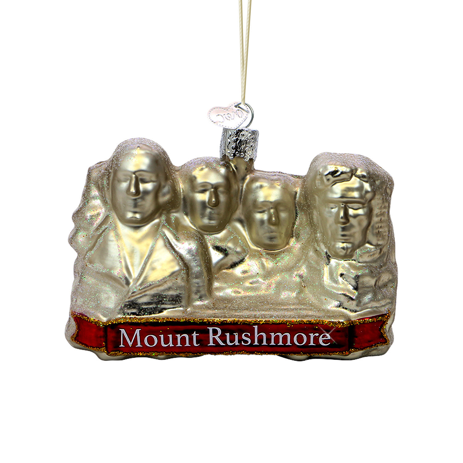 Mt. Rushmore Glass Ornament - Thumbnail 3