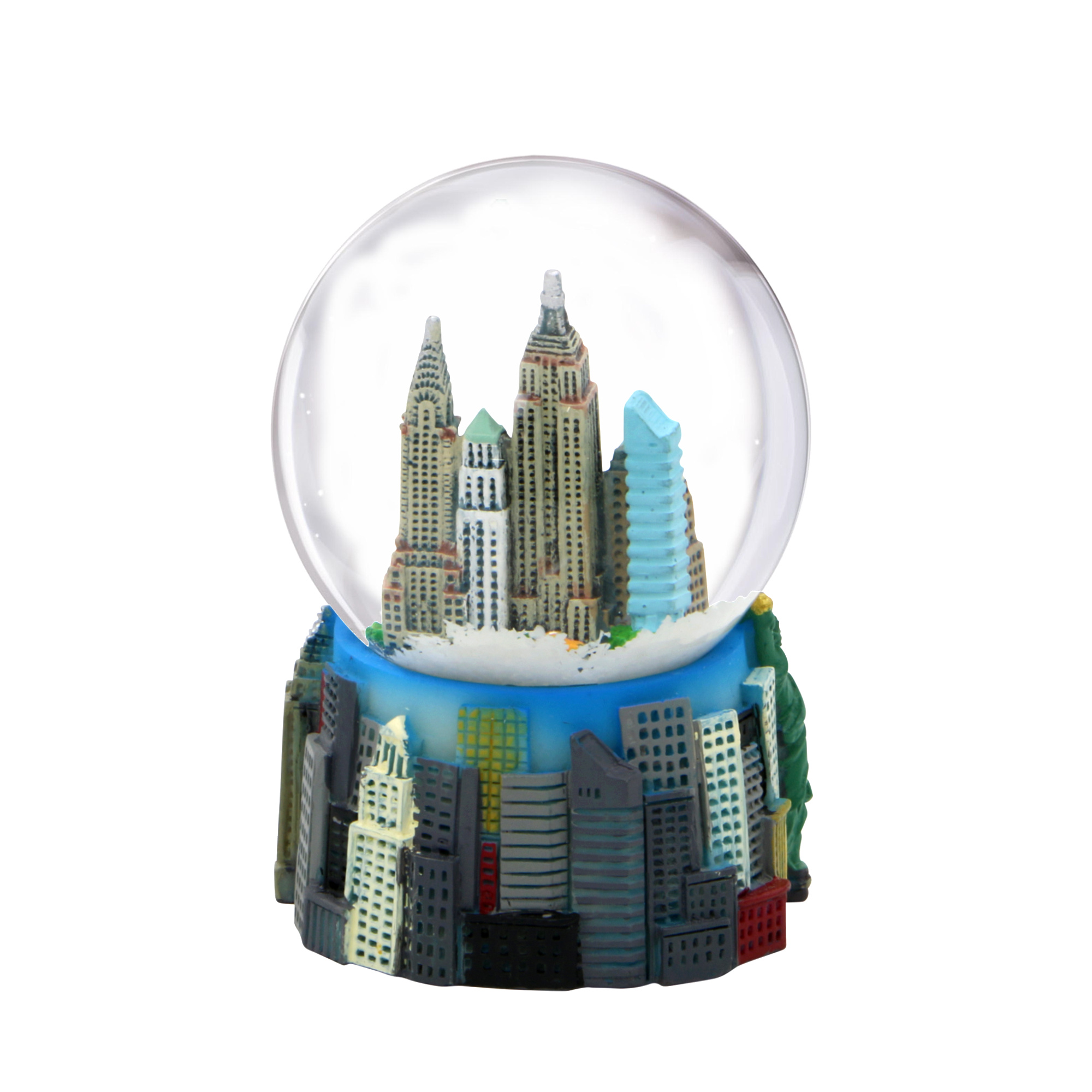Mini New York Skyline Snow Globe Souvenir