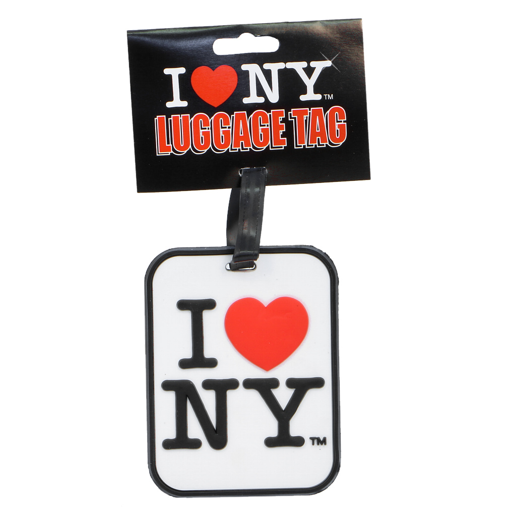 I Love NY Luggage Tag