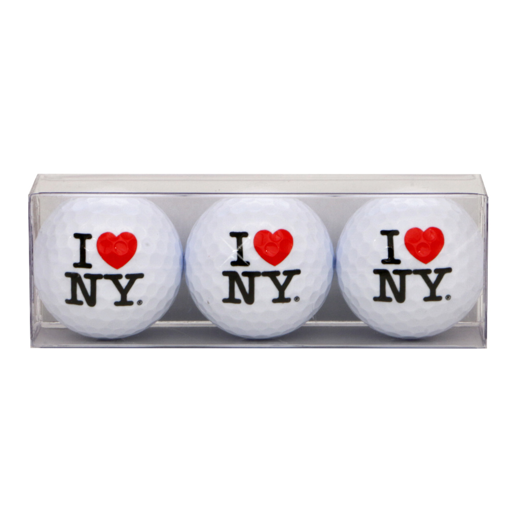 CitySouvenirs I Love NY Golf Ball - Thumbnail 2