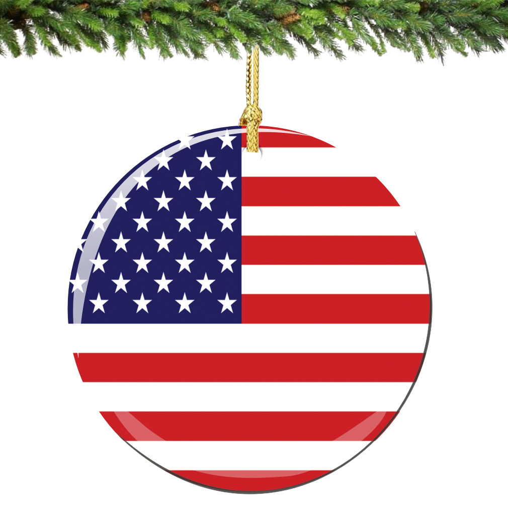 american flag christmas ornaments